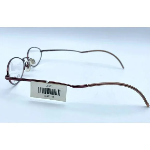 Calvin Klein Eyeglasses Glass Frame CK411 Brown Light Bronze 48-16-135 MSRP $199 - Picture 10 of 10